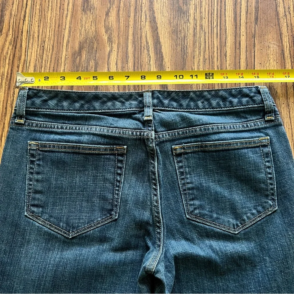 Banana Republic Straight Leg Dark Wash Stretch Jeans EUC sz 26/8S